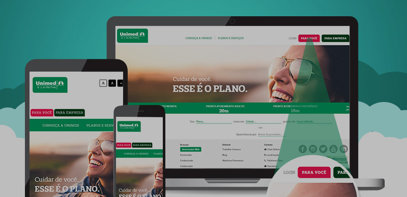 Unimed Rio Preto lança novo portal na internet muito mais prático e completo