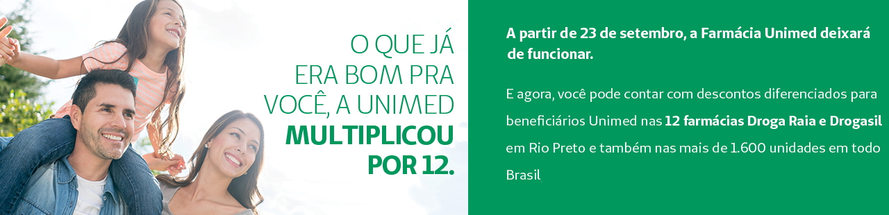 Mais opções para o cliente Unimed Rio Preto
