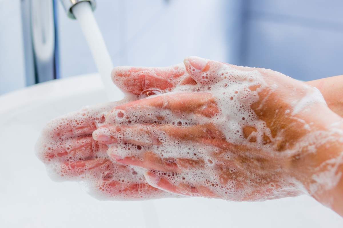 A importância da higiene das mãos