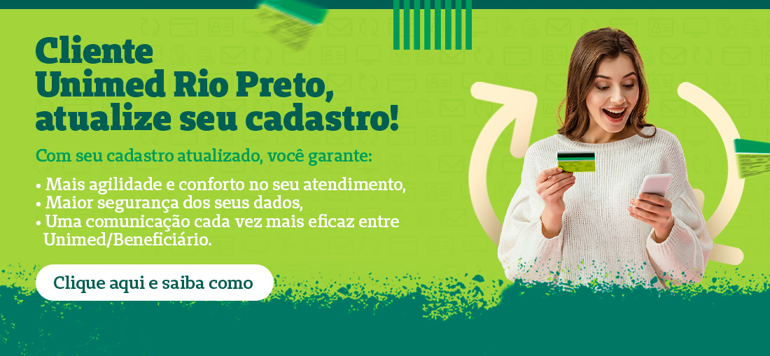 Cliente, não esqueça de manter seus dados sempre atualizados!